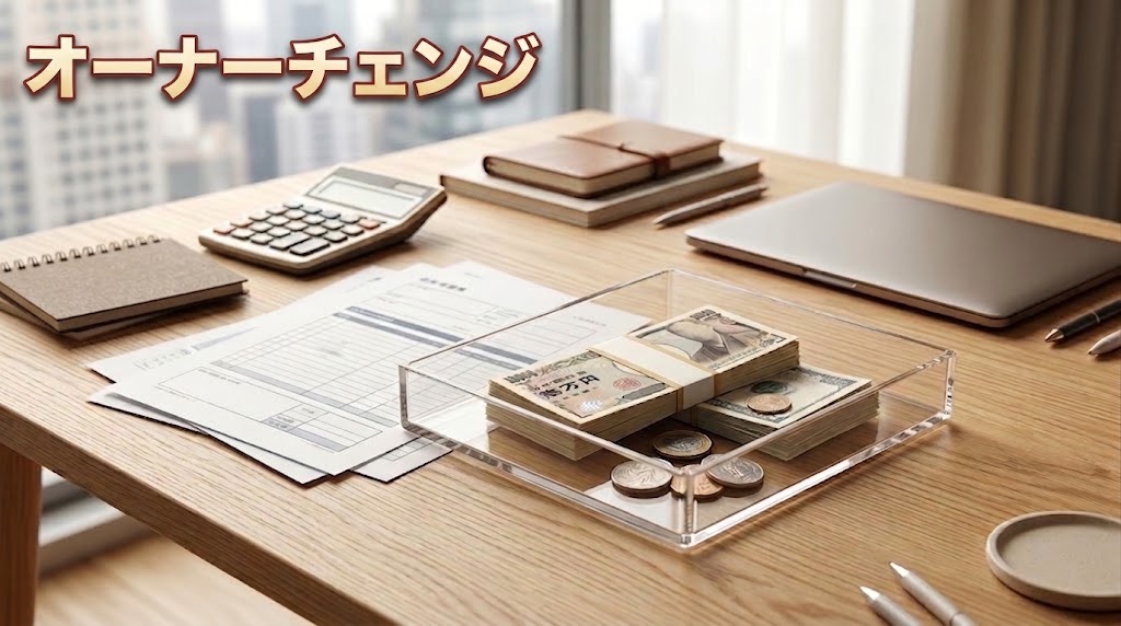 オーナーチェンジ物件の売却精算をイメージした写真